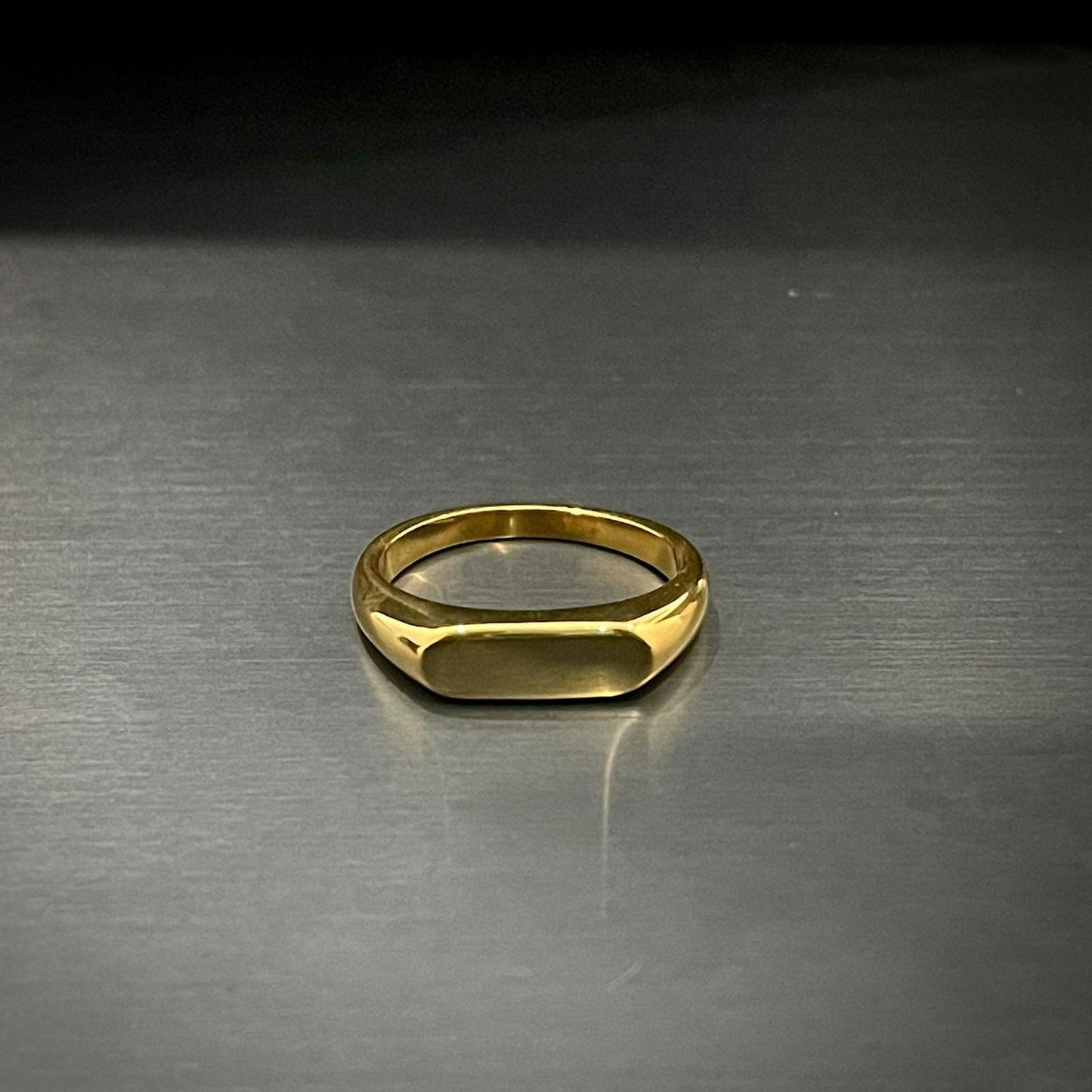 Italian Sterling Gold Ring for Men/Women