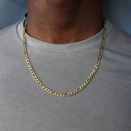 3mm Figaro Link Chain for Men