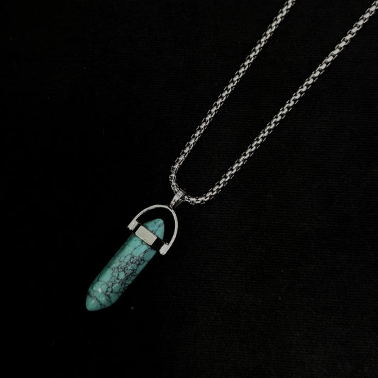 Aura stone locket